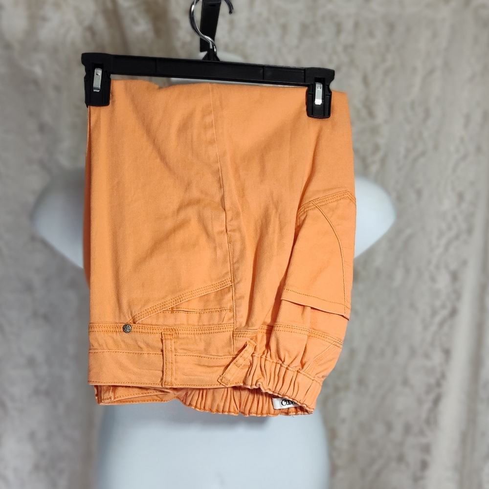 Cato Orange Caprus Pant with Elastic Waistband
